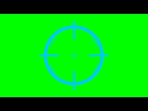 green screen AIM gun | target