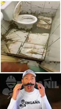 Albañil hace un baño horrible #ingenieria #construcción #ingenieria