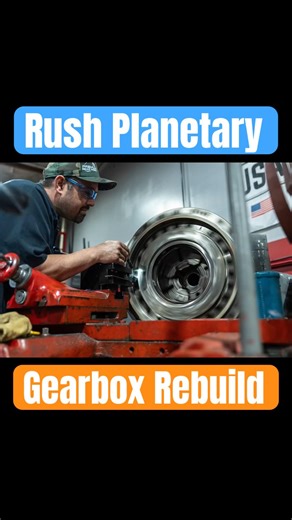 EXTREME Rush Planetary Gearbox Rebuild - Done in 6 Days #gearshop #geargods
