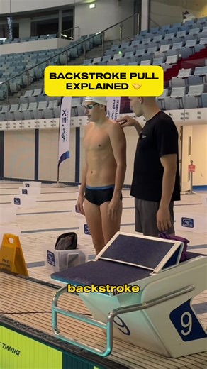 Pull explained for the best stroke in the world #swimming #backstroke #tutorial #coach