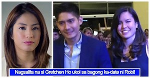Gretchen Ho breaks her silence on Robi Domingo dating non-showbiz girl