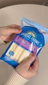 1.3K views · 15 reactions | Just a little string cheese pull to make your day better. 燎 | Crystal Farms Cheese | Facebook