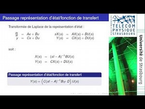 Cours d'Asservissement des Systèmes Continus : séance 3 sur 12