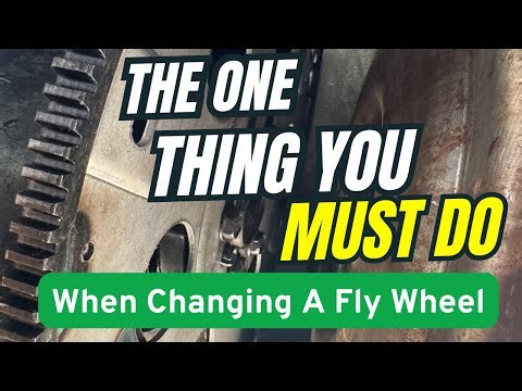 If you are replacing a fly wheel, Watch this first