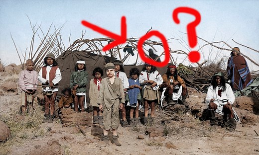 Mysterious Shadow Figure Hidden in Old West Photo