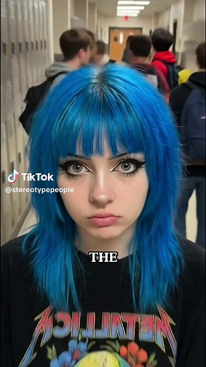 Dating Luna: The Crazy Blue Hair Girl