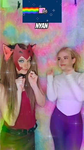 Nyan | Catra & Adora ‪@nikkihatsunecosplay‬ #cosplay #shorts #shera #catradora
