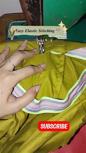 Fast & Easy Elastic Band Sewing Tutorial 🔥