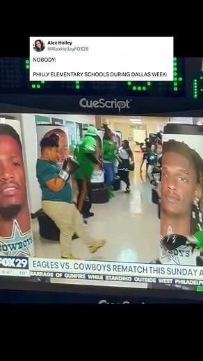 Only in Philly." 🤣 (🎥: AlexHolleyFOX29/X) | Dallas Cowboys on CBS Sports