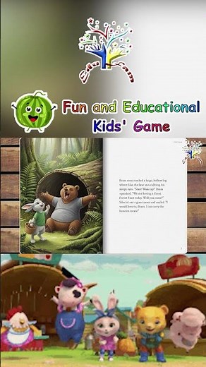 🐰🐻 The Great Forest Feast! | Relaxing Japanese Picnic | EduFam Kids TV ✨