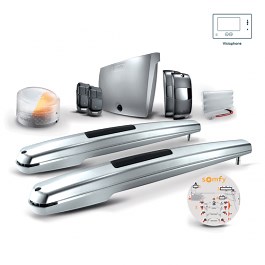 Motorisation Exavia Star à vis pour portail battant   visiophone
