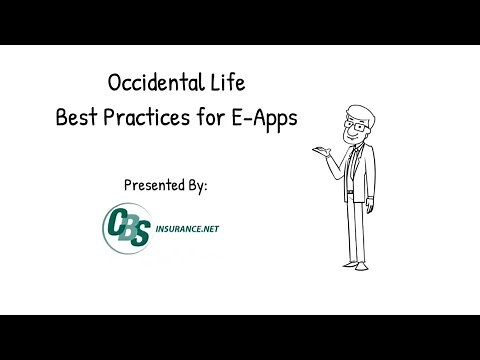 OCC E App Best Practices