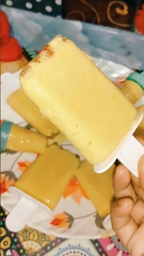 Mango ice cream recipe 😍 #youtube #trending #viral #ytshorts