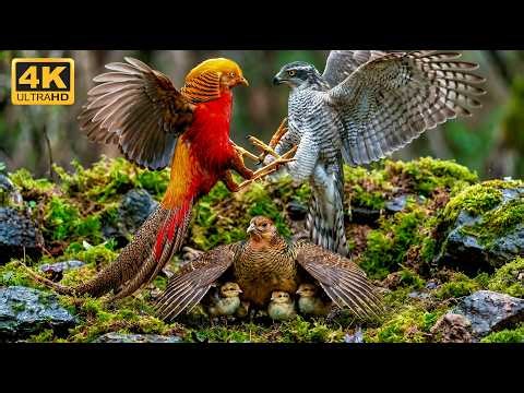 Faisão-Dourado: A Luta Pela Sobrevivência na Floresta | Documentário Vida Selvagem