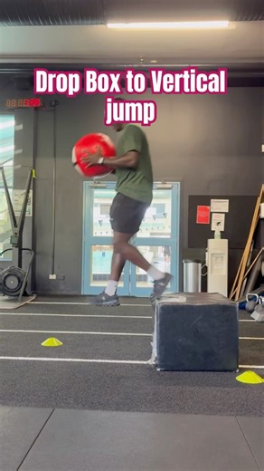 Loaded Drop Box to Vertical Jump