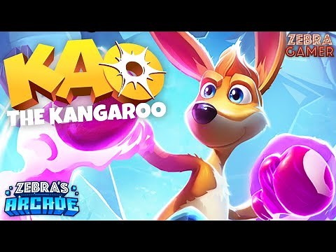Kao the Kangaroo Gameplay - Zebra's Arcade!