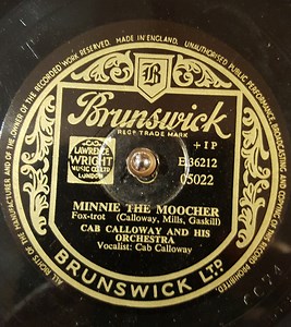 Cab Calloway And His Orchestra - Minnie The Moocher / Kickin' The Gong Around