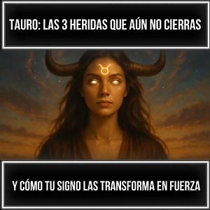 350K views · 9.5K reactions | Tauro: Las 3 heridas que aún no cierras y cómo tu signo las transforma en fuerza ♉, parte 1 | Hóroscopo Network Tauro | Facebook