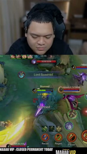 Wanwan Kok Flicker bud 🤣 #mobilelegends #youtubeshorts #youtube #ytshorts #mlbb