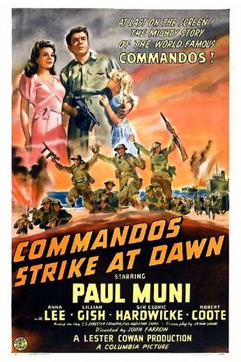 Commandos Strike at Dawn (1942) - Movie