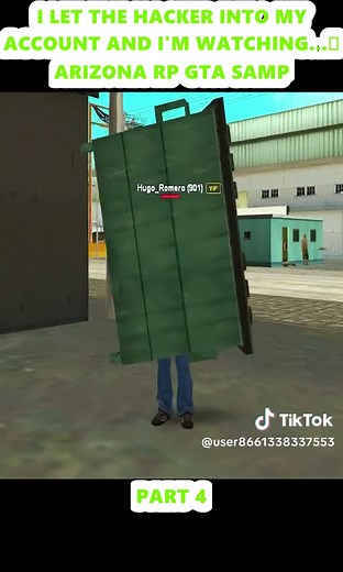 Exploring Arizona RP in GTA SAMP with a Hacker