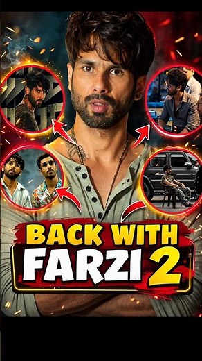 Shahid Kapoor Back With Farzi 2 🔥 | Farzi Season 2 Update | Shahid Kapoor | Movie Jagat