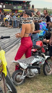 These fans had no idea what they were about to witness at the wildest motorcycle party of the year! | CycleDrag