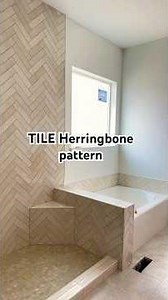 Tile herringbone pattern #tile #diy #works #tiles #herringbone