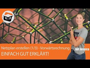 Netzplan | Vorwärtsrechnung | Beispiel | Berechnung | Produktion (1/3) | Einfach gut erklärt!