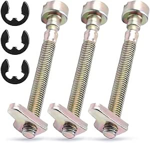 3Pcs/lot Chain Tensioner Adjuster Screw For McCulloch 335 338 435 436 438 440 441 442 444 Chainsaw Replacement Parts