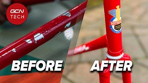 70K views · 872 reactions | Ollie Bridgewood is on a mission to restore his 1990 Columbus steel Bottecchia bike. In Phase 2 of the restoration project, he’s focusing on restoring the paint. To help with this, he’ll be learning from the masters, Ali & Becs from Fatcreations, who also share their top bike painting tips so you can restore your bike's paint, too! | GCN Tech | Facebook
