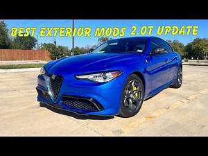 Alfa Romeo Giulia Good Exterior Mods