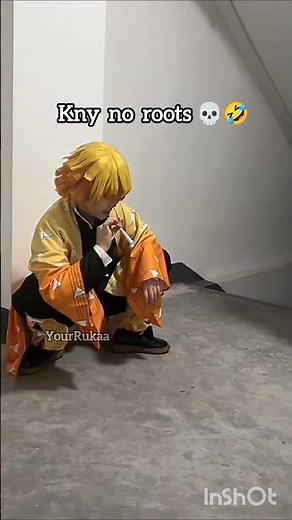 Kny no roots 🤣💀 #demonslayer #kimetsunoyaiba#viral #foryou#fy#kny#edit #animeedit#cosplay#ytshorts