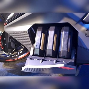12K views · 204 reactions |  Here's how the battery compartment opens on the all-electric Ultraviolette F77. Open, swap out the drained modular battery packs, replace them with fully charged ones and off you go. | Autocar India | Facebook