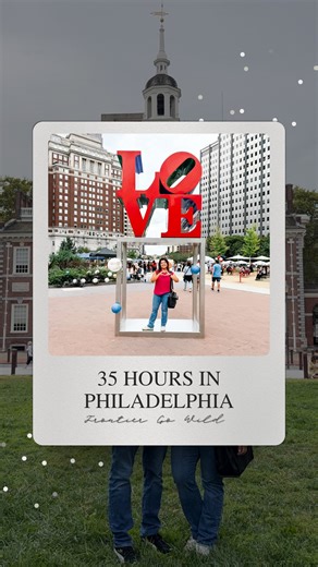 35 hours in Philly with the Frontier Go Wild Pass: challenge accepted!!! 😎✈️ From cheesesteaks to the Rocky Steps, here’s how we made the most of a quick but super fun weekend getaway. No vacation time (PTO) required. Save this reel for your next spontaneous city escape! #weekendgetaways #noptoused #philly #philadelphia #pennsylvania #frontiergowildpass #flyfrontier | MJ Mondaca