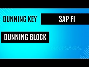 Dunning Key in SAP FI | Dunning Block in SAP FI