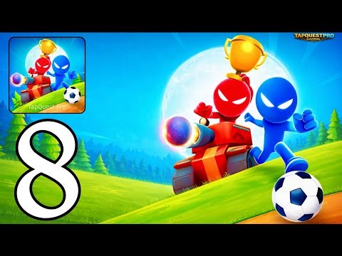 Stickman Party - Gameplay Walkthrough Part 8 Stickman Party Mini Games Non Stop Fun (Android,ios)