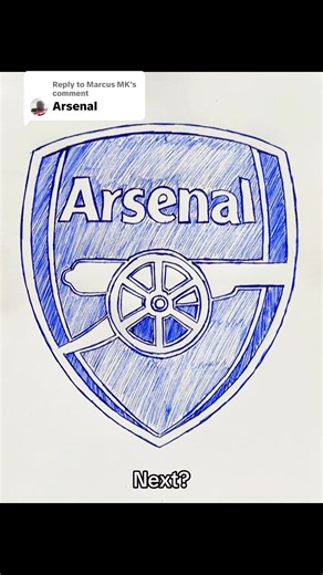 Easy Arsenal Logo Drawing Tutorial