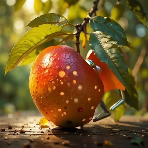 robotic mango! 🤖 #aishorts #trendingshorts #robot