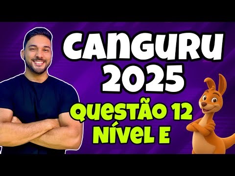 RESOLUÇÃO OLIMPÍADA CANGURU DE MATEMÁTICA 2025 - NÍVEL E - Quais peças devem ser usadas para...