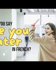 How to Say “See You Later” in French 🇫🇷 | À Plus Tard Explained Simply