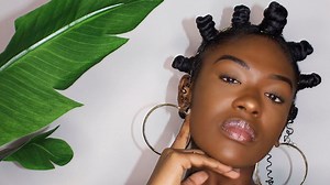 20 Beautiful Black Women In Bantu Knots | Essence