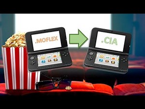 Convertir archivos ".moflex" a ".cia" - Pelis 3D instalables y autoejecutables