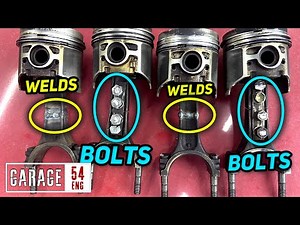 Welds vs bolts – testing their durability on conrods