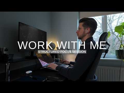 Work With Me | 2 Hour Strategic Focus Session For Professionals | 50-10-50 Pomodoro Technique
