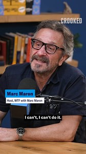 "I can't do it" – Marc Maron on Bill Maher | Pod Save America