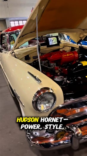 Hudson Hornet—chrome, muscle, and sting like no other! 🔥#HudsonHornet #BeastOnWheels | American Classic Cars