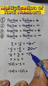 BASIC MATH REVIEW: Multiplication/Division of Real Numbers Please Comment if you see the Wrong Solution! Then try to answer.. Thanks... #simplemath #basicmath #Division #Multiplication #RealNumbers | Mathematics Tutorial