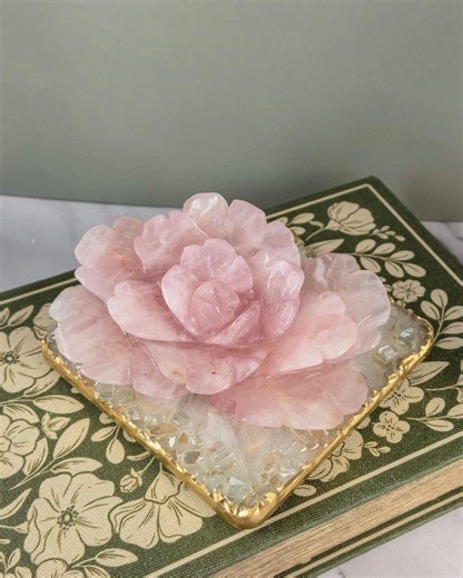 Rose Quartz Rose Opt Q - Etsy