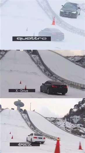 Audi vs BMW vs Mercedes #quatro #xdrive #4matic #audi #bmw #mercedes #comparison